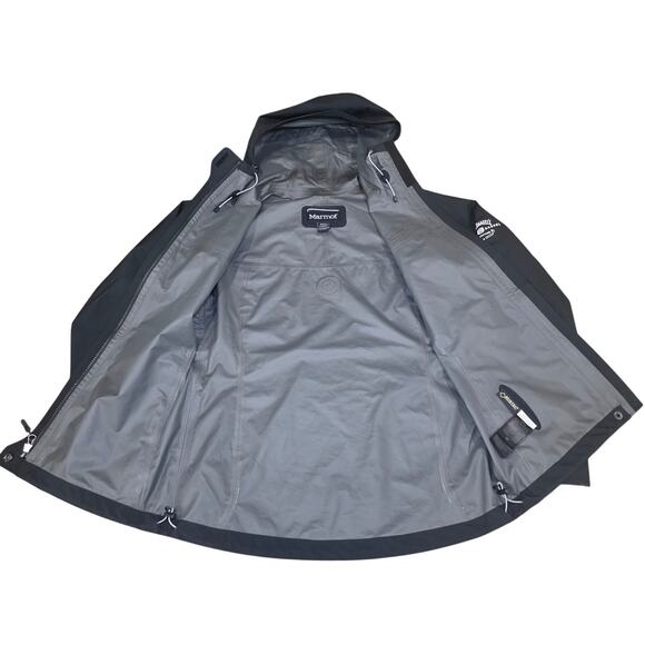 Marmot Women's Minimalist Jacket Black size Small GORE-TEX Rainwear Lightweight - Picture 3 of 8
